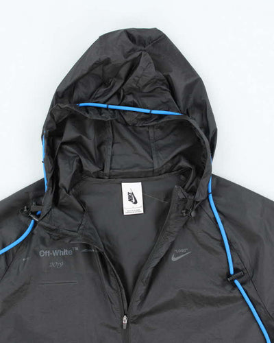 Off White x Nike Lightweight Hooded Windbreaker Jacket - S