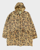 Vintage 90's Converse Heavyweight Camouflage Parka Military Jacket - XL