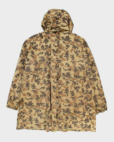 Vintage 90's Converse Heavyweight Camouflage Parka Military Jacket - XL