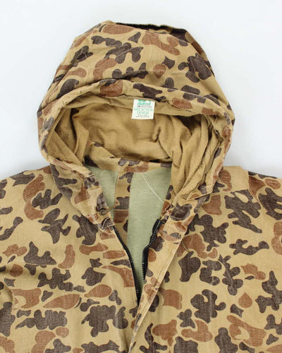 Vintage 90's Converse Heavyweight Camouflage Parka Military Jacket - XL