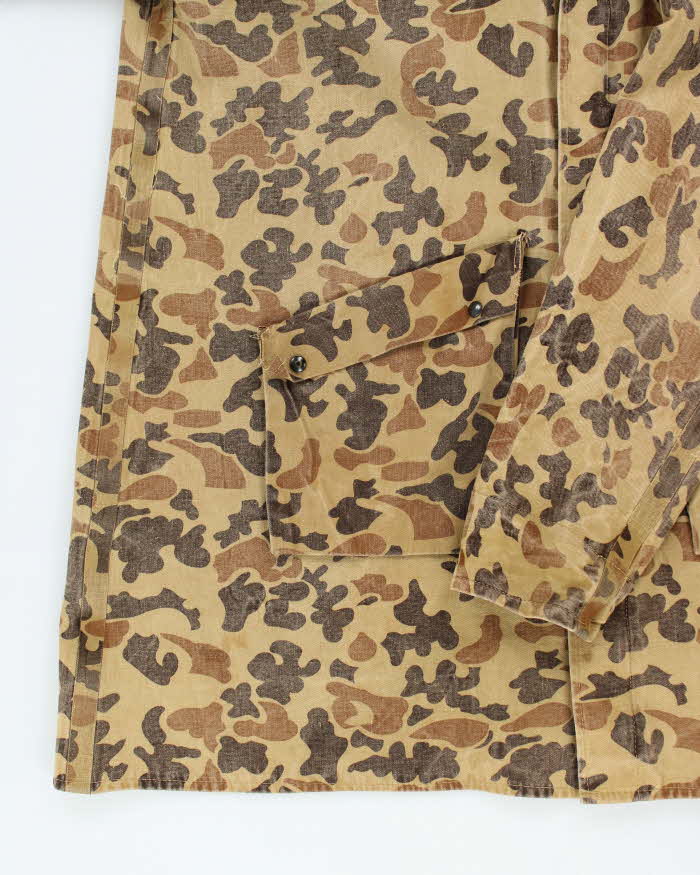 Vintage 90's Converse Heavyweight Camouflage Parka Military Jacket - XL