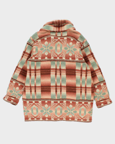 Vintage Ralph Lauren Club Heavyweight Oversized Wool Jacket - L