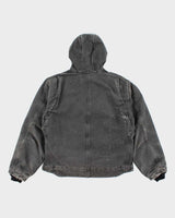 Vintage Carhartt Lined Heavyweight Hooded Workwear Jacket - L