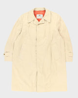 Vintage Aquascutum Lightweight Button Up Trench Coat - L