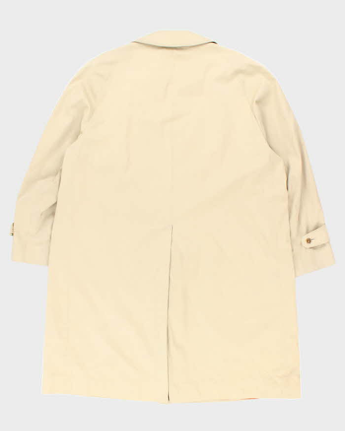 Vintage Aquascutum Lightweight Button Up Trench Coat - L