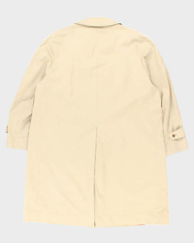 Vintage Aquascutum Lightweight Button Up Trench Coat - L