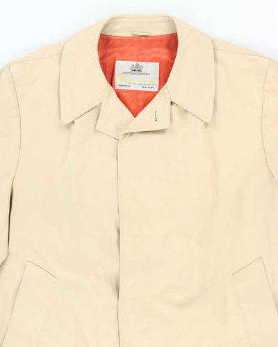 Vintage Aquascutum Lightweight Button Up Trench Coat - L