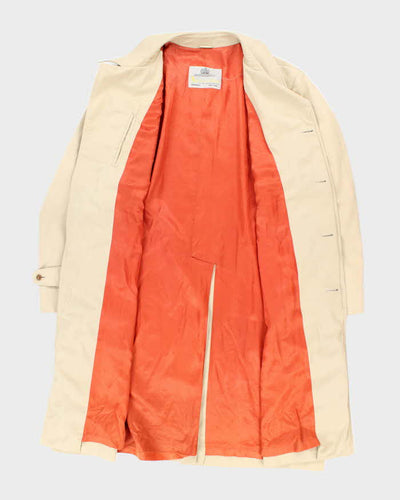 Vintage Aquascutum Lightweight Button Up Trench Coat - L