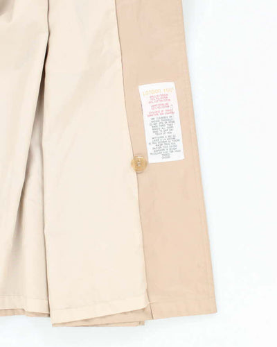 Vintage London Fog Heavyweight Collared Overcoat - L