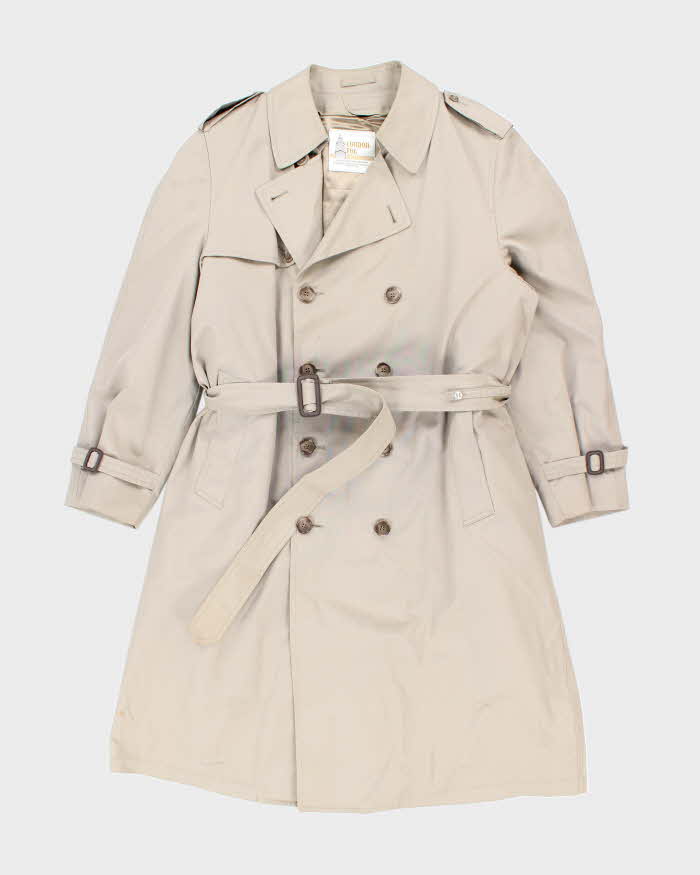 Vintage London Fog Heavyweight Insulated Overcoat - L