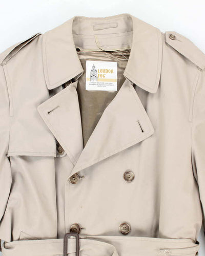 Vintage London Fog Heavyweight Insulated Overcoat - L