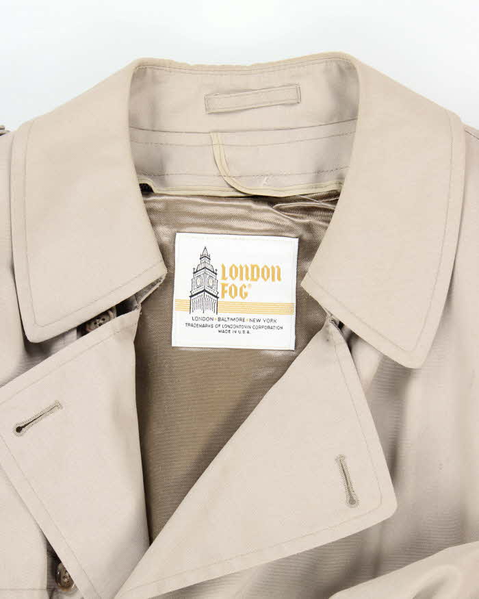 Vintage London Fog Heavyweight Insulated Overcoat - L