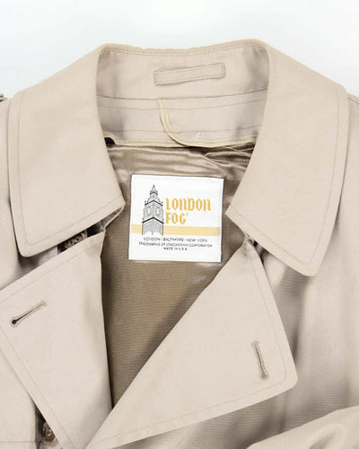 Vintage London Fog Heavyweight Insulated Overcoat - L