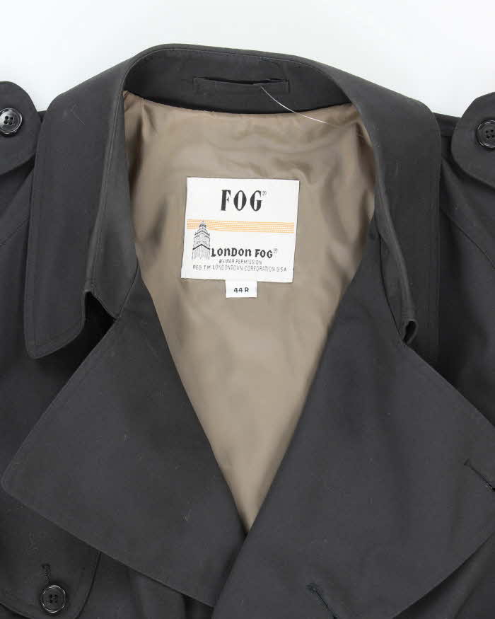 Vintage London Fog Heavyweight Insulated Overcoat  - XL