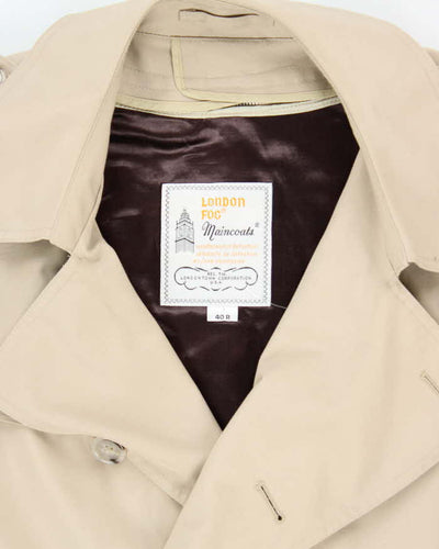 Vintage London Fog Heavyweight Button Up Overcoat  - L