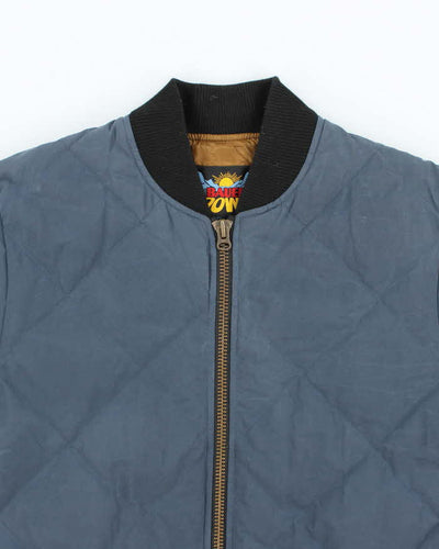 Vintage Eddie Bauer Down Filled Insulated Bomber Jacket - S