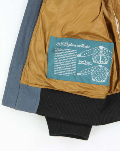 Vintage Eddie Bauer Down Filled Insulated Bomber Jacket - S