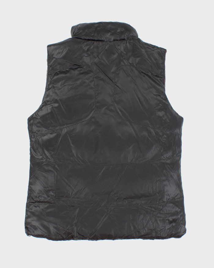 Vintage 2000's Burberry Brit Reversible Puffer Gilet - S
