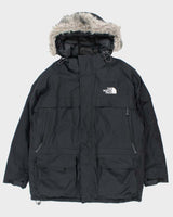 Vintage The North Face Heavyweight Fur Hooded Mountaineering Jacket - XL
