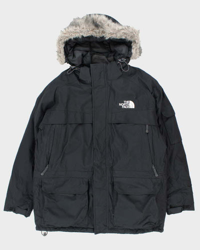 Vintage The North Face Heavyweight Fur Hooded Mountaineering Jacket - XL