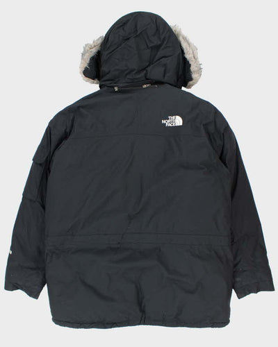 Vintage The North Face Heavyweight Fur Hooded Mountaineering Jacket - XL