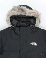 Vintage The North Face Heavyweight Fur Hooded Mountaineering Jacket - XL
