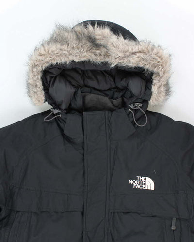 Vintage The North Face Heavyweight Fur Hooded Mountaineering Jacket - XL