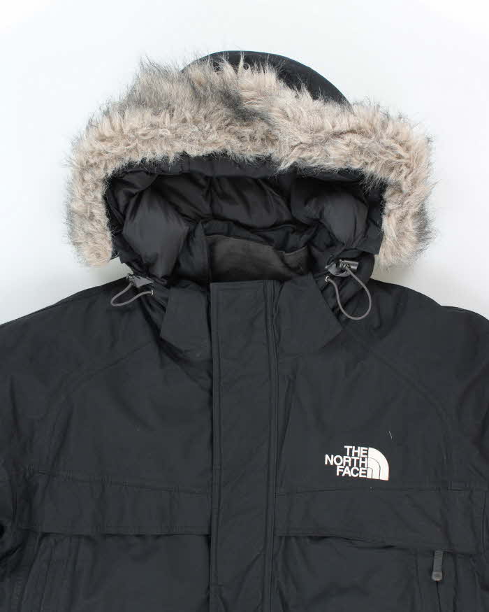 Vintage The North Face Heavyweight Fur Hooded Mountaineering Jacket - XL