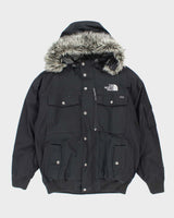 Vintage The North Face Heavyweight Fur Hooded Mountaineering Jacket - XL