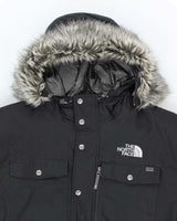 Vintage The North Face Heavyweight Fur Hooded Mountaineering Jacket - XL