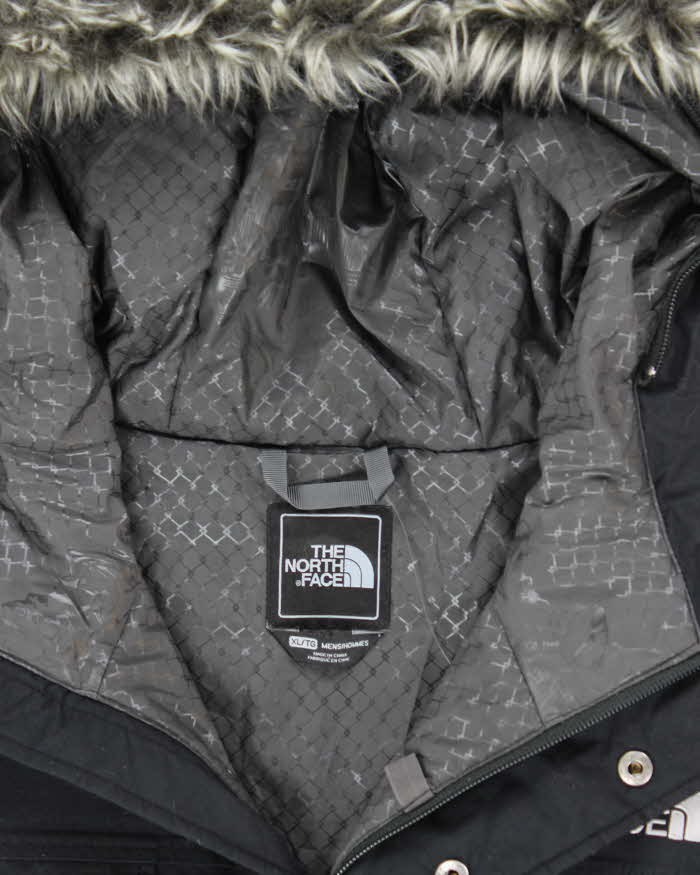 Vintage The North Face Heavyweight Fur Hooded Mountaineering Jacket - XL