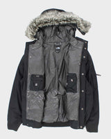 Vintage The North Face Heavyweight Fur Hooded Mountaineering Jacket - XL