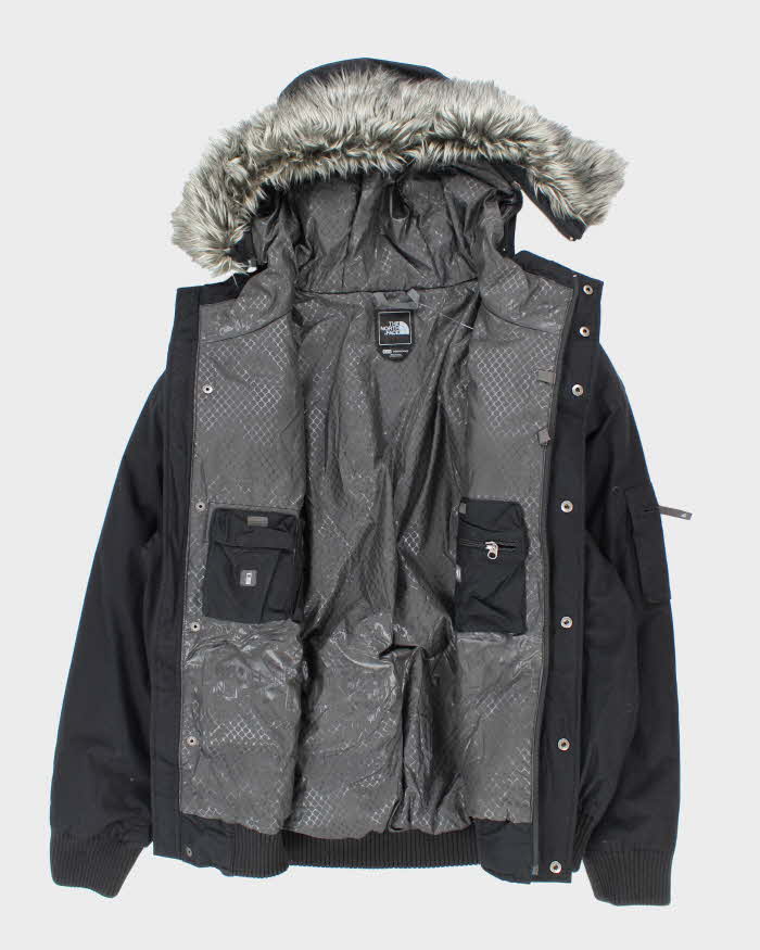 Vintage The North Face Heavyweight Fur Hooded Mountaineering Jacket - XL