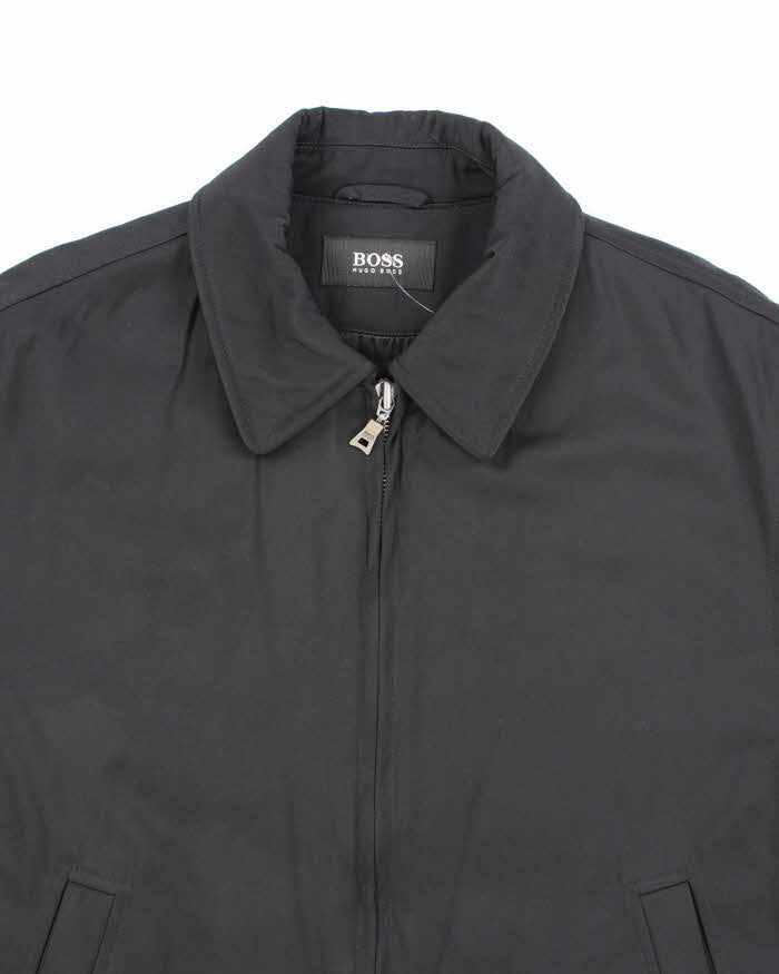 Vintage Hugo Boss Insulated Zip Up Harrington Jacket - XL