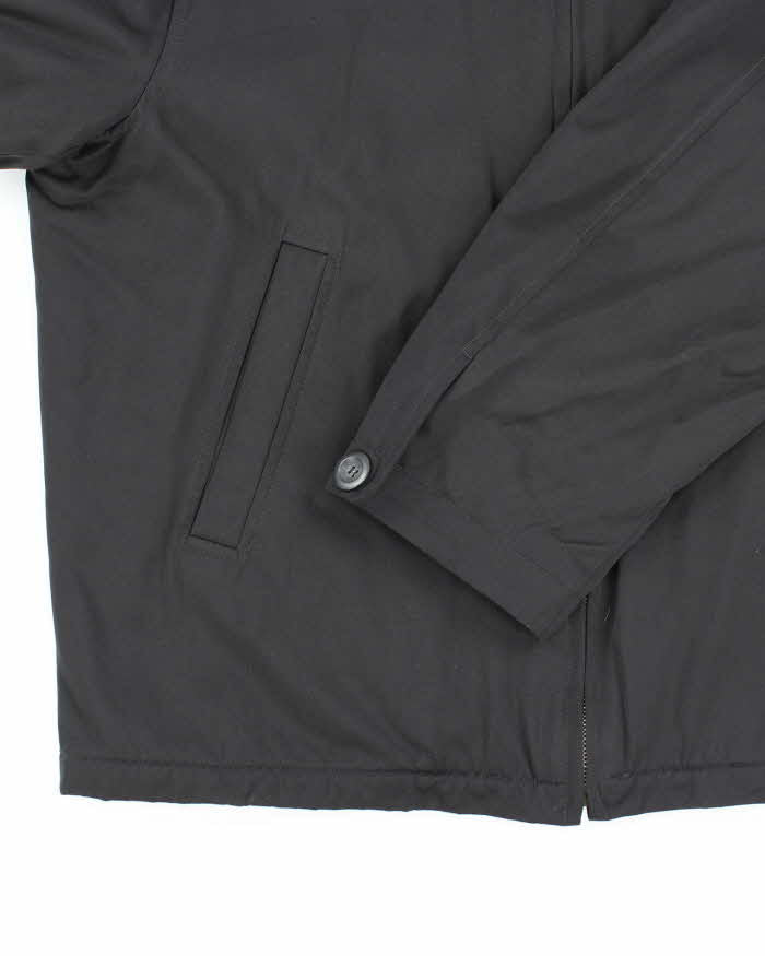 Vintage Hugo Boss Insulated Zip Up Harrington Jacket - XL