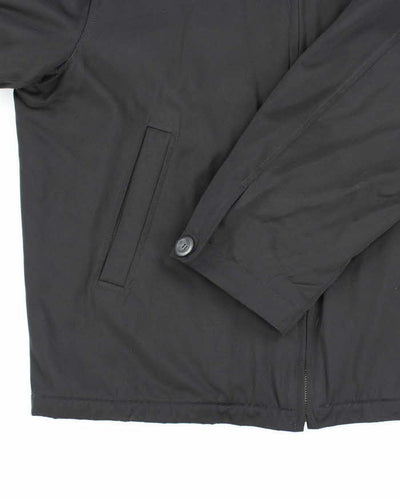 Vintage Hugo Boss Insulated Zip Up Harrington Jacket - XL