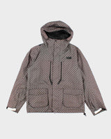 Vintage 2000's DC Skate Co. Monogram Hooded Ski Jacket - L