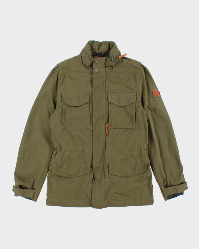 Vintage Timberland Multi Pocketed Zip Up Jacket - S