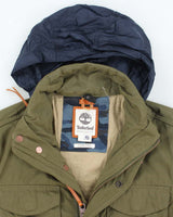 Vintage Timberland Multi Pocketed Zip Up Jacket - S