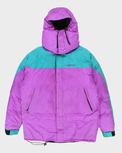 Vintage 90's Marmot Heavyweight Insulated Hooded Ski Jacket - L