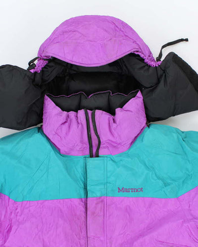 Vintage 90's Marmot Heavyweight Insulated Hooded Ski Jacket - L