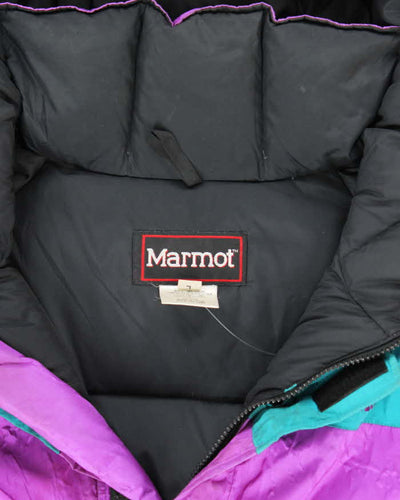 Vintage 90's Marmot Heavyweight Insulated Hooded Ski Jacket - L