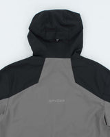 Vintage Y2K Sypder Lightweight 1/4 Zip Hooded Anorak Jacket - M
