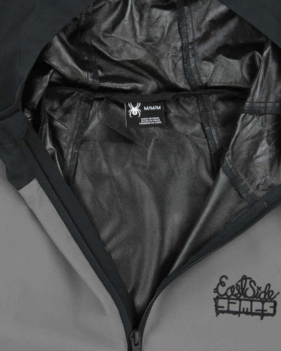 Vintage Y2K Sypder Lightweight 1/4 Zip Hooded Anorak Jacket - M