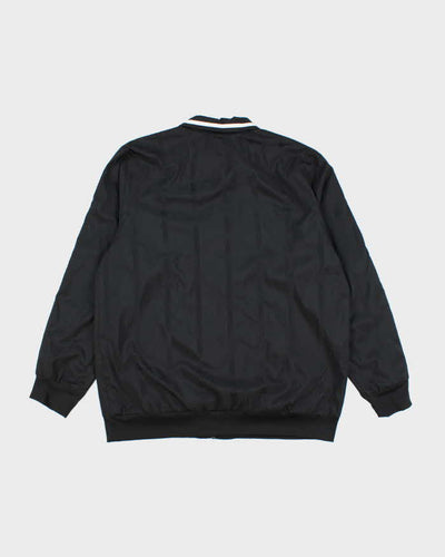 Vintage 2000's Adidas Fuse Striped Windbreaker Jacket - XXL