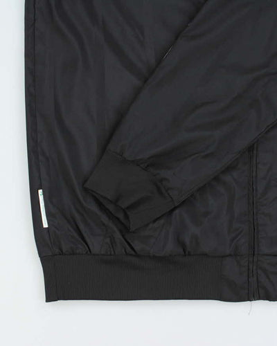 Vintage 2000's Adidas Fuse Striped Windbreaker Jacket - XXL