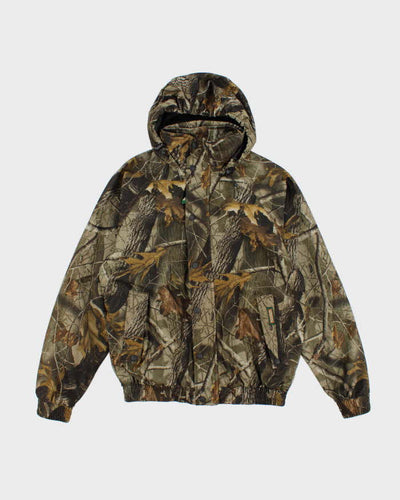 Vintage 2000's Remington Real Tree Camouflage Hooded Jacket - M