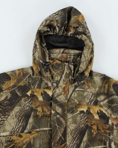 Vintage 2000's Remington Real Tree Camouflage Hooded Jacket - M