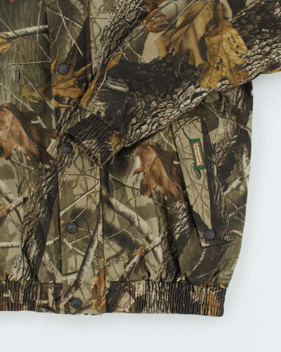 Vintage 2000's Remington Real Tree Camouflage Hooded Jacket - M