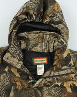 Vintage 2000's Remington Real Tree Camouflage Hooded Jacket - M